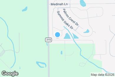 Map image of the property - 2412 Bonnie Lakes Dr