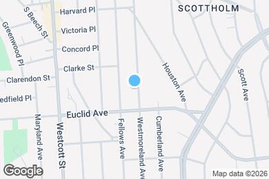 Map image of the property - 852 Westmoreland Ave