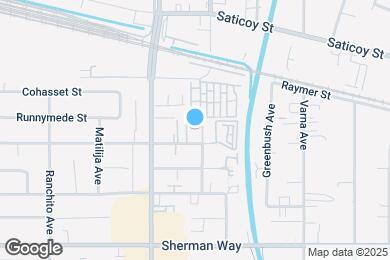 Map image of the property - 13601 Valerio St