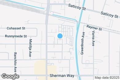 Map image of the property - 13621 Valerio St