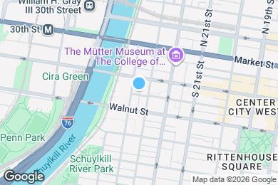 Map image of the property - 2321 Sansom St