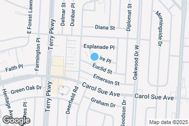 Map image of the property - 2125 Euclid St