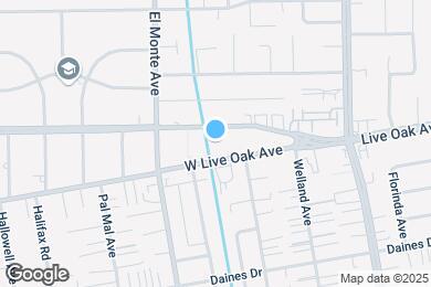 Map image of the property - 139 W Live Oak Ave