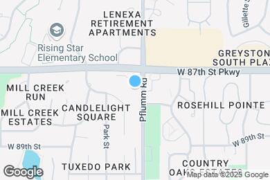 Map image of the property - The Retreat at Mill Creek Apartments