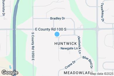 Map image of the property - 1034 Halifax Ln