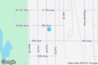 Map image of the property - 832 2nd St