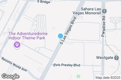 Map image of the property - 2700 Las Vegas Blvd S