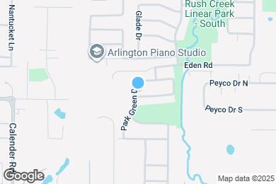 Map image of the property - 2309 Green Creek Dr