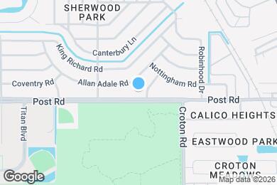 Map image of the property - 2214 Post Rd