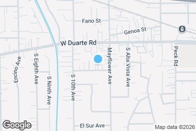 Map image of the property - 525 W El Norte St