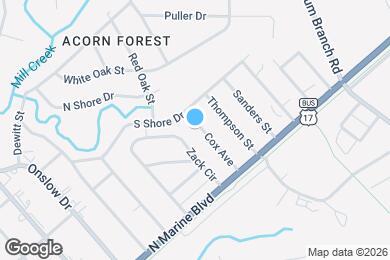 Map image of the property - 121 Cox Ave