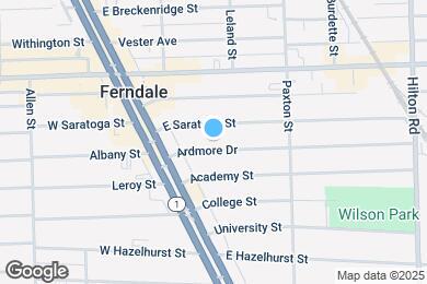 Map image of the property - 215 Ardmore Dr
