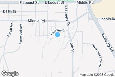 Map image of the property - 1312 Elmore Ave