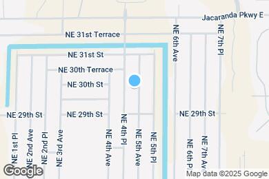 Map image of the property - 2920 NE 5th Ave