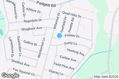 Map image of the property - 112 Pointer Dr