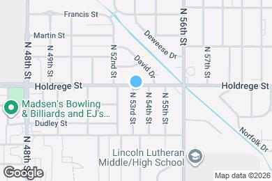 Map image of the property - 1430 N 53rd St