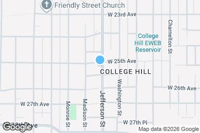 Map image of the property - 2510 Jefferson St