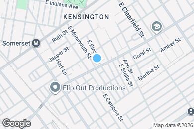 Map image of the property - 2922 Frankford Ave
