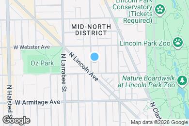 Map image of the property - 2121 N Cleveland Ave