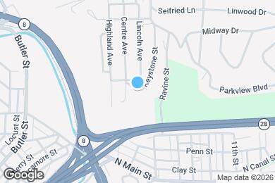 Map image of the property - 504 Keystone St