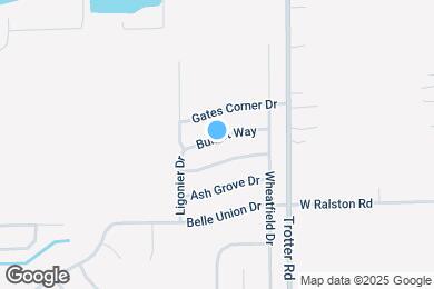 Map image of the property - 8419 Burket Way