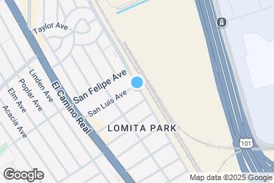 Map image of the property - 210 San Antonio Ave