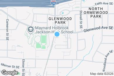 Map image of the property - 915 Glenwood Apartments on the Beltline