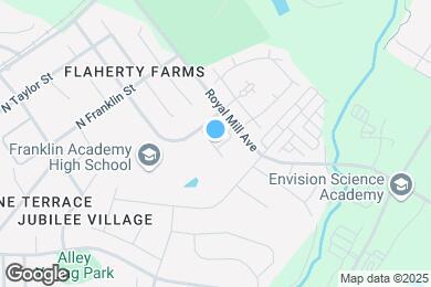 Map image of the property - Pines at Wake Forest