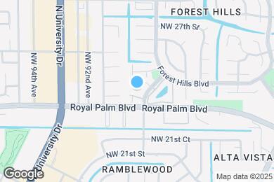 Map image of the property - 8937 NW 23rd St