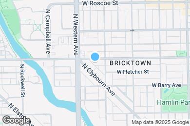 Map image of the property - 2321 W Belmont Ave