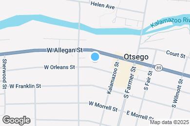 Map image of the property - 238 W Orleans St