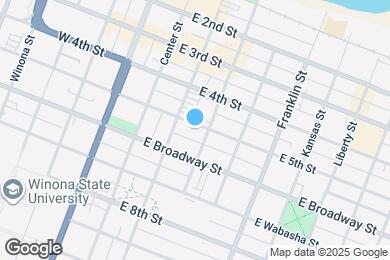 Map image of the property - 119 E 5th St