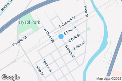 Map image of the property - 1311 Walnut St