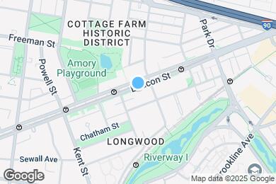 Map image of the property - 1071 Beacon St