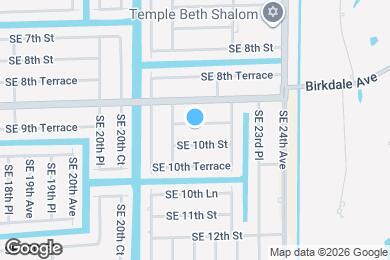Map image of the property - 2130 SE 9th Terrace