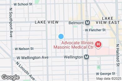Map image of the property - 1107 W Barry Ave