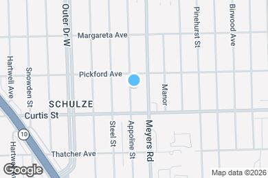 Map image of the property - 18276 Appoline St