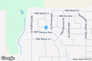 Map image of the property - 586 NW Denton Ave