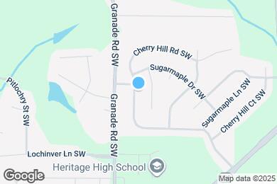 Map image of the property - 1558 Cherry Hill Rd SW