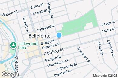 Map image of the property - 107 S Ridge St