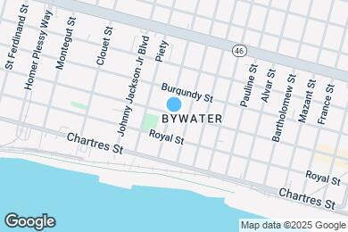 Map image of the property - 3404 Dauphine St