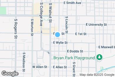 Map image of the property - 610 S Washington St