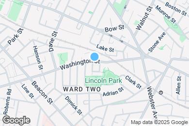 Map image of the property - 312 Washington St