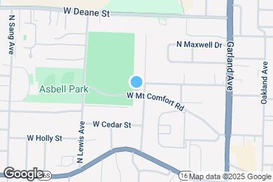 Map image of the property - 1488 W Mt Comfort Rd