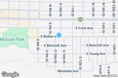 Map image of the property - 1008 E Mullan Ave
