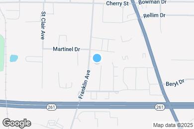Map image of the property - 1528 Benjamin Ct