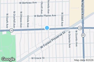 Map image of the property - 7437 W Irving Park Rd