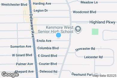 Map image of the property - 98 Enola Ave