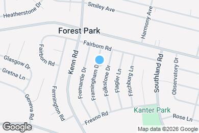 Map image of the property - 11526 Framingham Dr