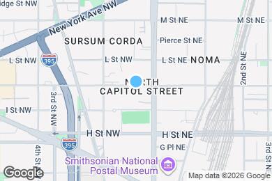 Map image of the property - 20 K St NW